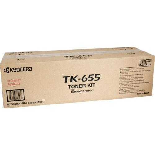 Kyocera TK655 čierna - originál