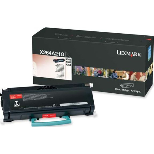 Lexmark X264A21G čierna - originál