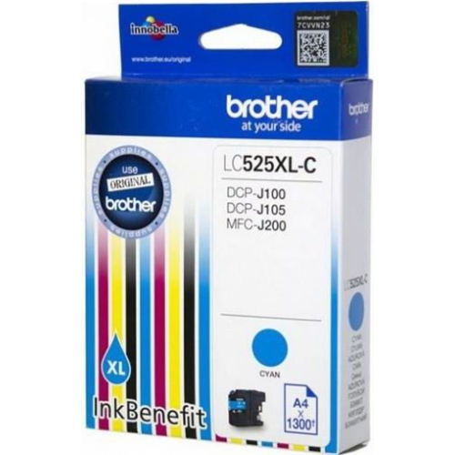 Brother LC-525XLC azúrová  - originál