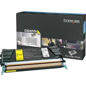 Lexmark C5242YH žltá - originál