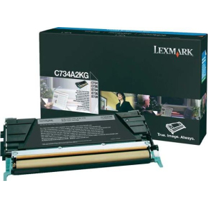 Lexmark C734A2KG čierna - originál