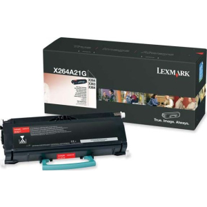 Lexmark X264A21G čierna - originál