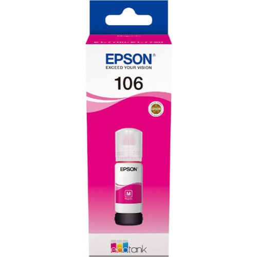 Epson 106 (C13T00R340) purpurová - originál