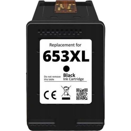 HP 653XL (3YM75AE) čierna - kompatibilný